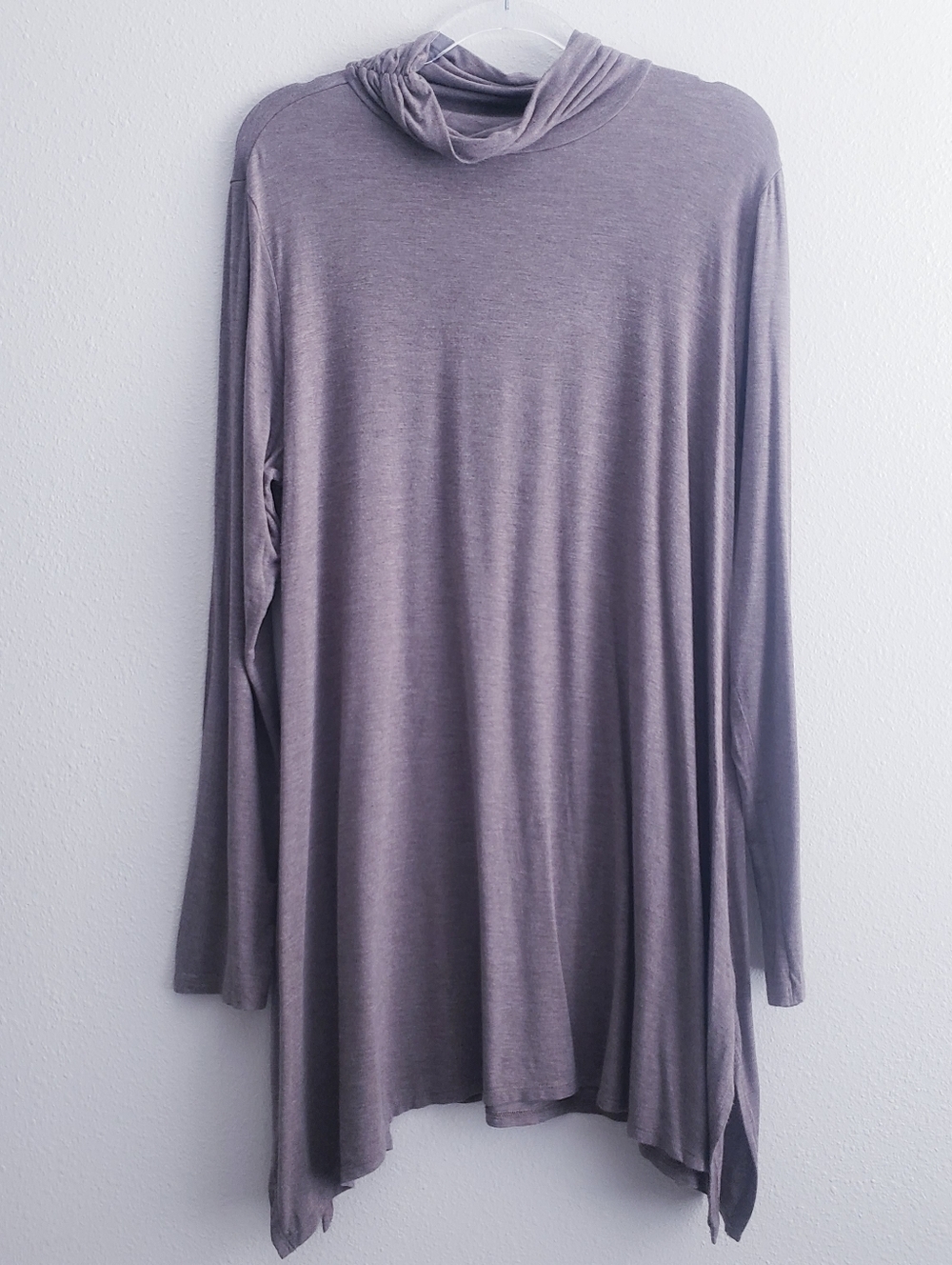 Soft Surroundings Long Sleeve Swing Tunic Blouse Top